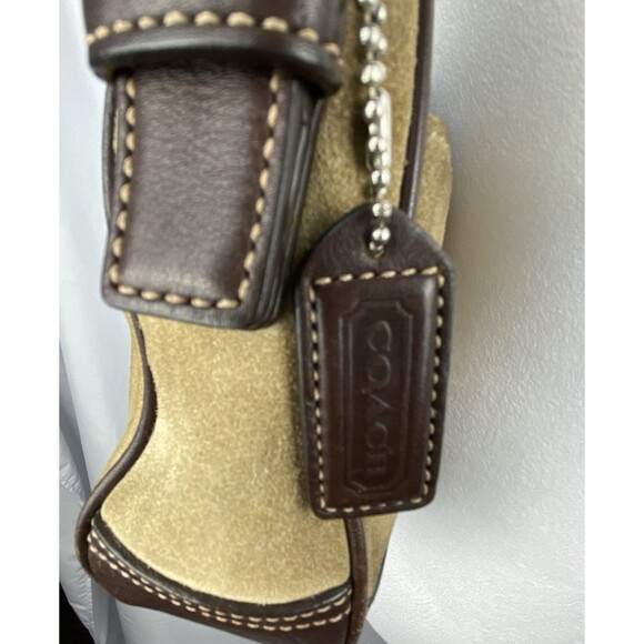 COACH Vintage Y2K Suede Leather Hampton Luxury Designer Hobo Shoulder Bag 7589 - Picture 5 of 15